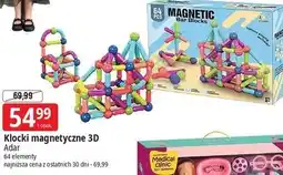 E.Leclerc Klocki magnetyczne 3d 64 el. Adar oferta