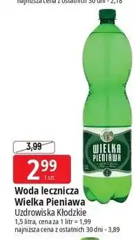 E.Leclerc Woda lecznicza Wielka Pieniawa oferta