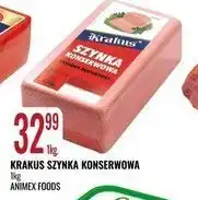 E.Leclerc Szynka konserwowa eksportowa Krakus Animex oferta