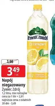 E.Leclerc Woda cytryna Żywiec Zdrój Z Nutą oferta