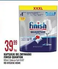 E.Leclerc Tabletki do zmywarek regular Finish Quantum oferta