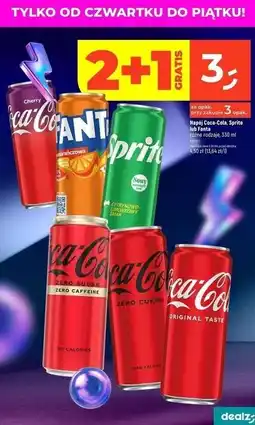 Dealz Napój pomarańczowy Fanta oferta
