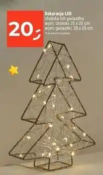 Dealz Dekoracja świetlna led gwiazdka oferta