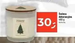 Dealz Świeca dekoracyjna peppermint & sparkles 480 g oferta