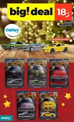 Dealz Pojazd silver Hot Wheels oferta