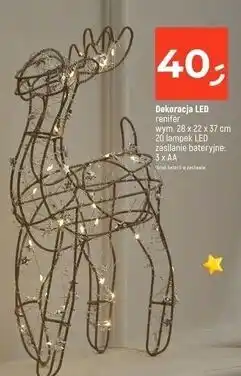 Dealz Renifer 20 led oferta