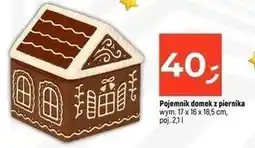 Dealz Pojemnik chatka z piernika oferta