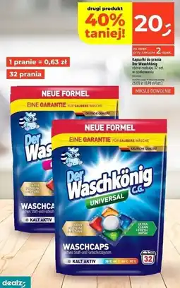 Dealz Kapsułki do prania universal Der Waschkonig oferta