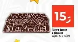 Dealz Talerz domek z piernika 20 x 15 cm oferta