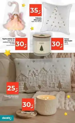Dealz Figurka aniołek led 63 cm oferta