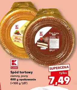 Kaufland Spód tortowy ciemny K-Classic oferta