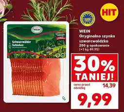 Kaufland Szynka oryginalna szwarcwaldzka Wein oferta