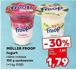 Kaufland Jogurt różne rodzaje 150g Müller Froop oferta