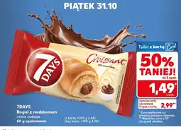 Kaufland Croissant Rogal z nadzieniem różne rodzaje 7DAYS oferta