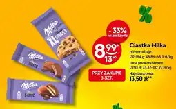 Żabka Ciastka Milka różne rodzaje 132-184g oferta
