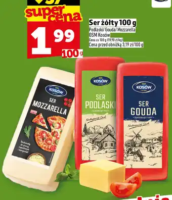 Ser Mozzarella OSM Kosów 100 g