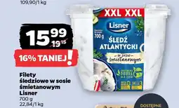 Netto Filety śledziowe w sosie śmietanowym Lisner oferta
