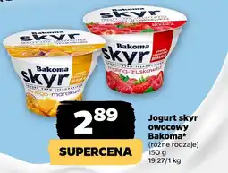 Netto Jogurt skyr Owocowy Bakoma oferta
