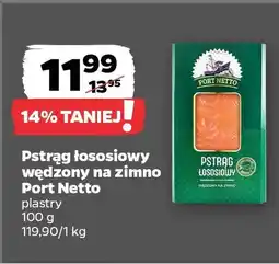 Netto Pstrąg łososiowy wędzony na zimno Port Netto oferta