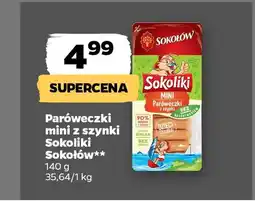 Netto Paróweczki mini z szynki Sokoliki Sokołów oferta