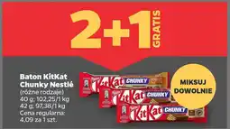 Netto Baton KitKat Chunky Nestlé oferta