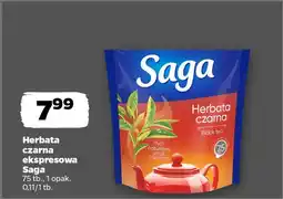 Netto Herbata czarna ekspresowa Saga oferta
