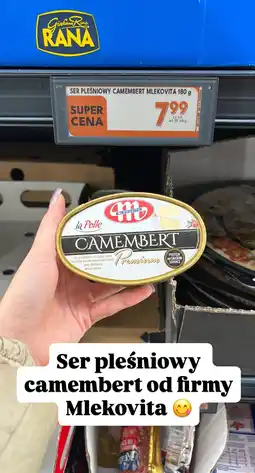Biedronka Ser pleśniowy Camembert Mlekovita oferta