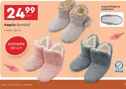 Biedronka Kapcie damskie oferta