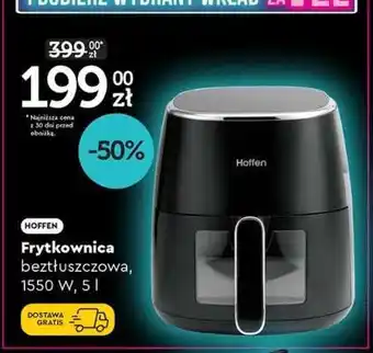 Frytkownica beztłuszczowa, 1550 W, 5 l