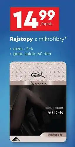 Biedronka Rajstopy z mikrofibry oferta