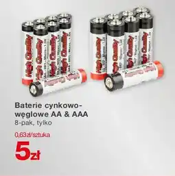 KiK Baterie cynkowo-węglowe AA & AAA oferta