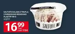 Selgros Saltufo salami z truflą i parmigiano reggiano plastry oferta