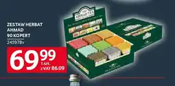 Selgros Zestaw herbat ahmad oferta
