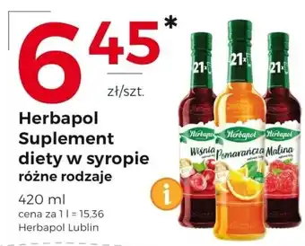 Frac Herbapol Suplement diety w syropie Herbapol Lublin oferta