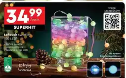 Biedronka Łańcuch oświetleniowy 100 led oferta