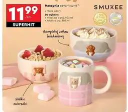 Biedronka Miseczka ceramiczna 400 ml Smukee oferta