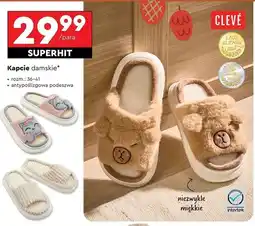 Biedronka Kapcie damskie rozm. 36-41 Cleve oferta
