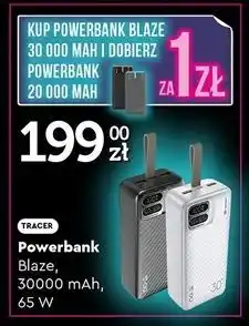 Biedronka Powerbank blaze 30000mah Tracer oferta