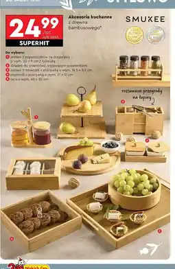 Biedronka Taca prostokątna 40 x 30 cm Smukee Kitchen oferta