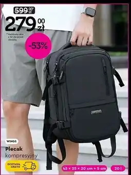 Biedronka Plecak 20 l Wings oferta