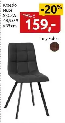 Black Red White Krzesło Rubi oferta