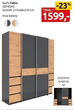 Black Red White szafa Fabio oferta