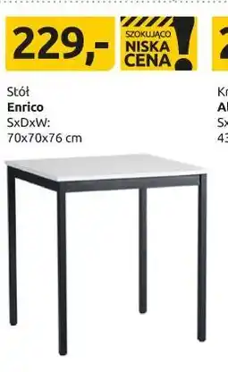 Black Red White Stół Enrico oferta