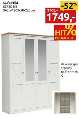 Black Red White szafa Frija oferta