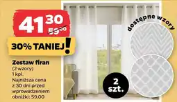 Netto Zestaw firan oferta