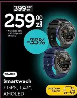 Biedronka Smartwatch Tracer oferta