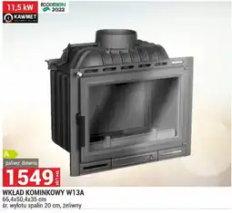 Merkury Market Wkład kominkowy Kawmet oferta