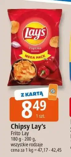 E.Leclerc Chipsy Lay's oferta