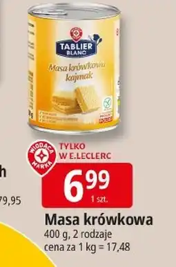 E.Leclerc Masa krówkowa Tablier Blanc oferta