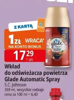 E.Leclerc Wkłady do odświeżacza Glade oferta